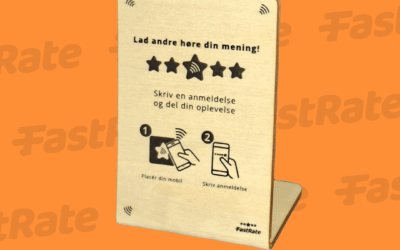 NFC Stander – Træ – Lille