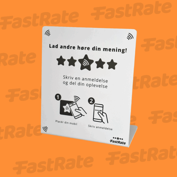 NFC Stander - Hvid - Stor
