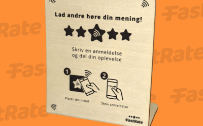 NFC Stander – Træ – Stor